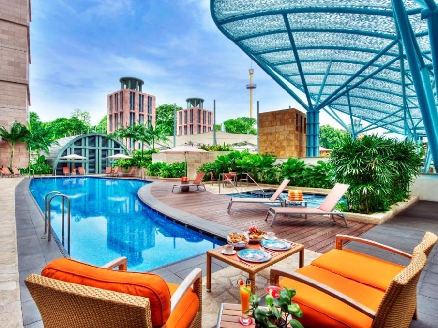 Resorts World Sentosa - Hotel Michael Singapur Dış mekan fotoğraf